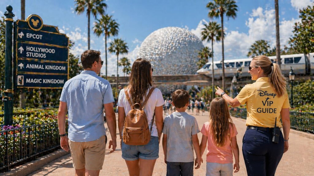 Disney World one day VIP park hopping family experience
