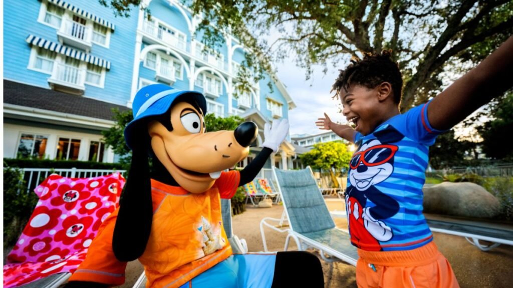 Walt Disney World Goofy at Boardwalk Pool
