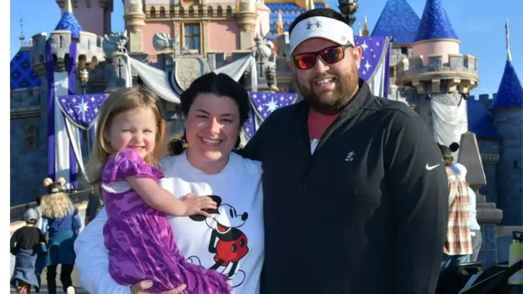Tilves family at DisneyLand