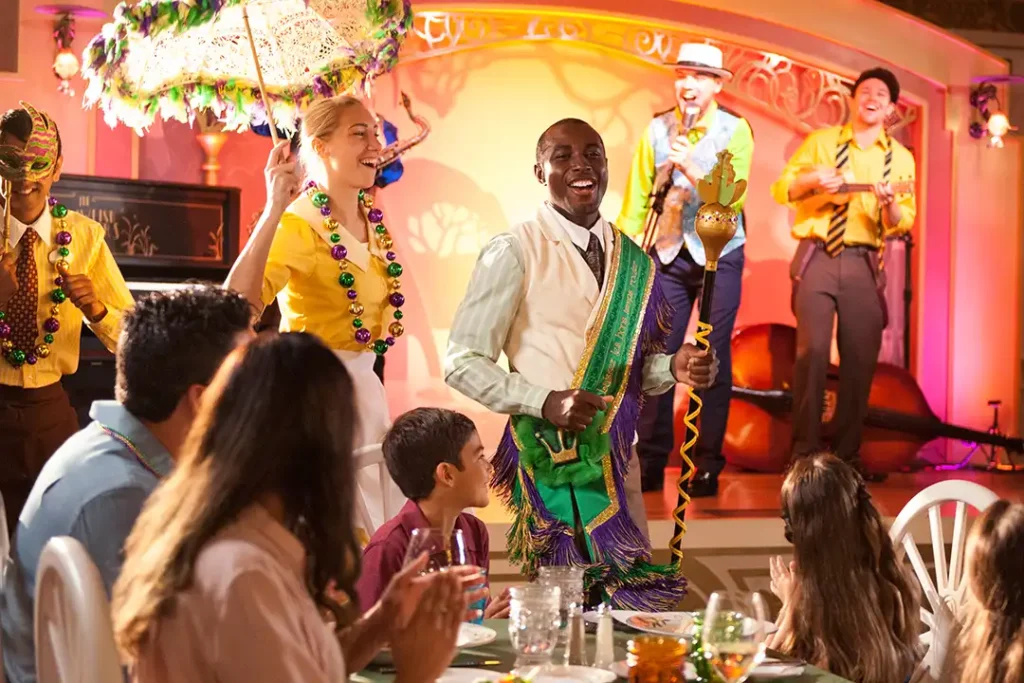 Character encounters on Disney Wonder ship