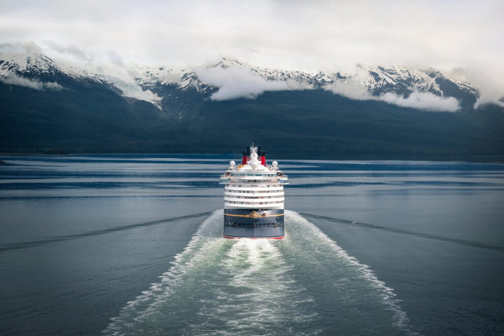 Disney Cruise Ship in Alaska