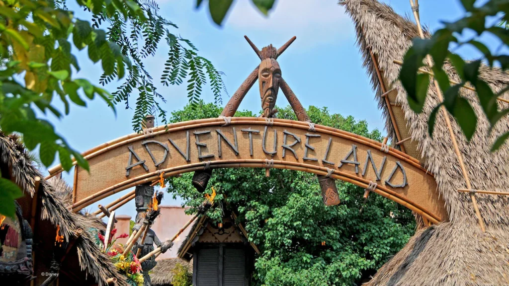 Adventureland at Disneyland Park